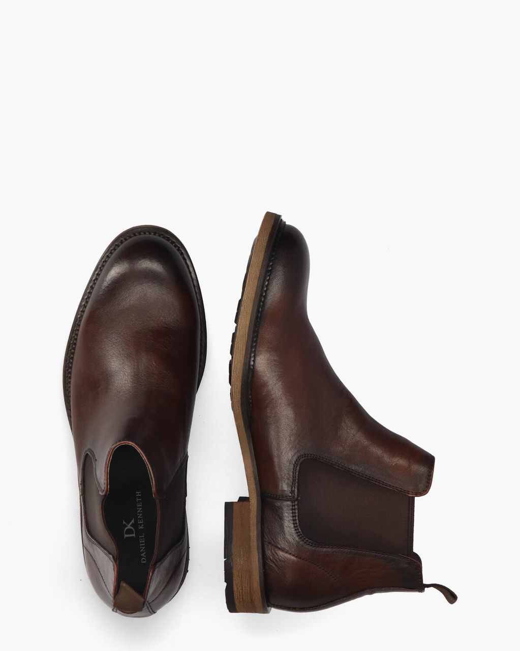 Daniel Kenneth Santino Bordeauxrood Heren Chelseaboots