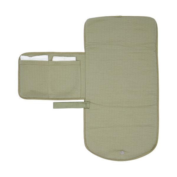 Little Dutch Pure Verschoningsmatje Met Hengsel - Olive