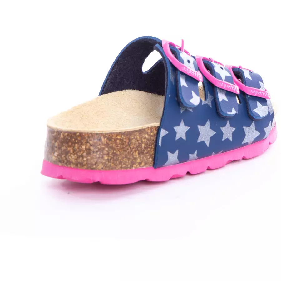 superfit Girls Hausschuh blau