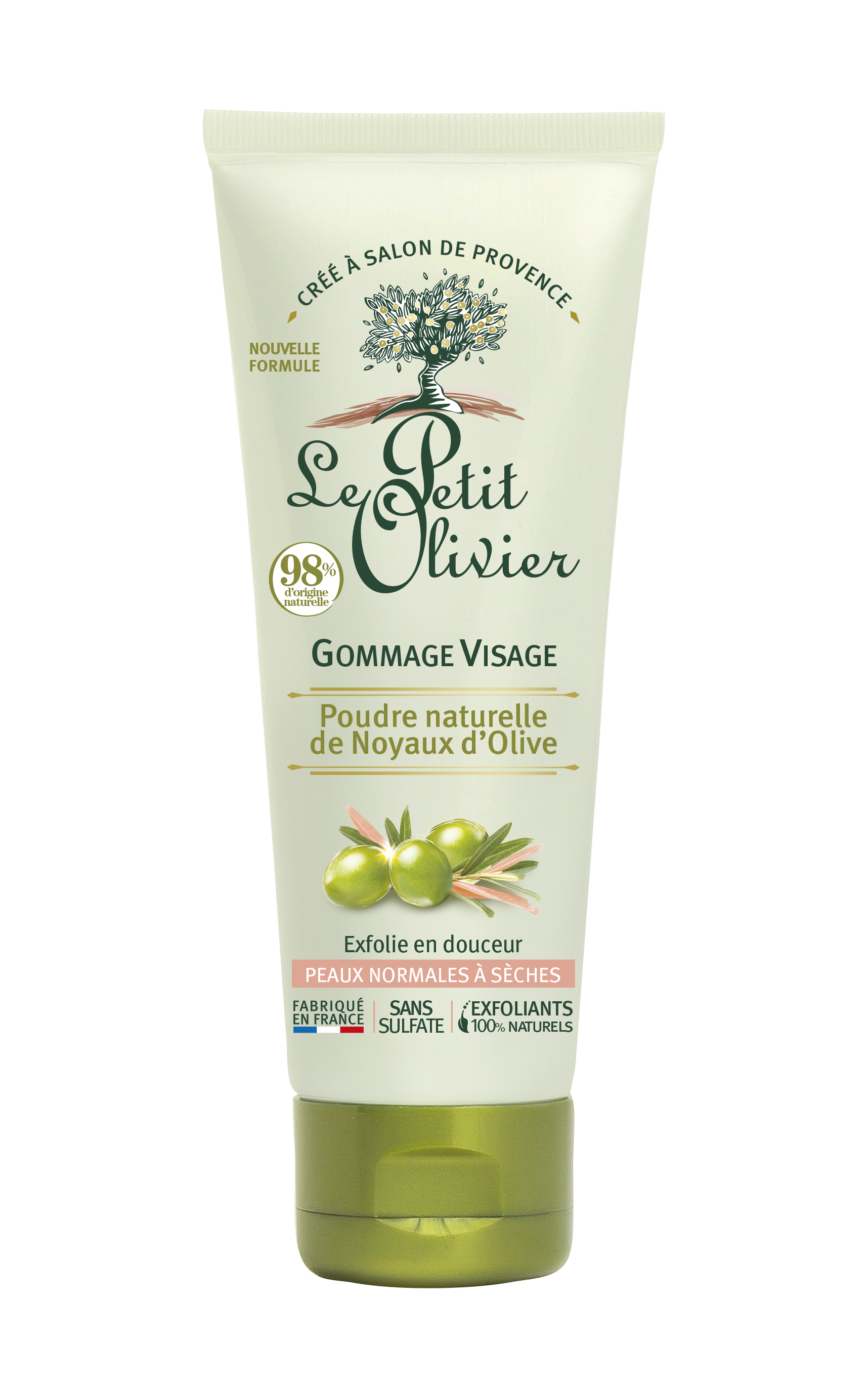 LE PETIT OLIVIER olive gommage visage<br>75 ml