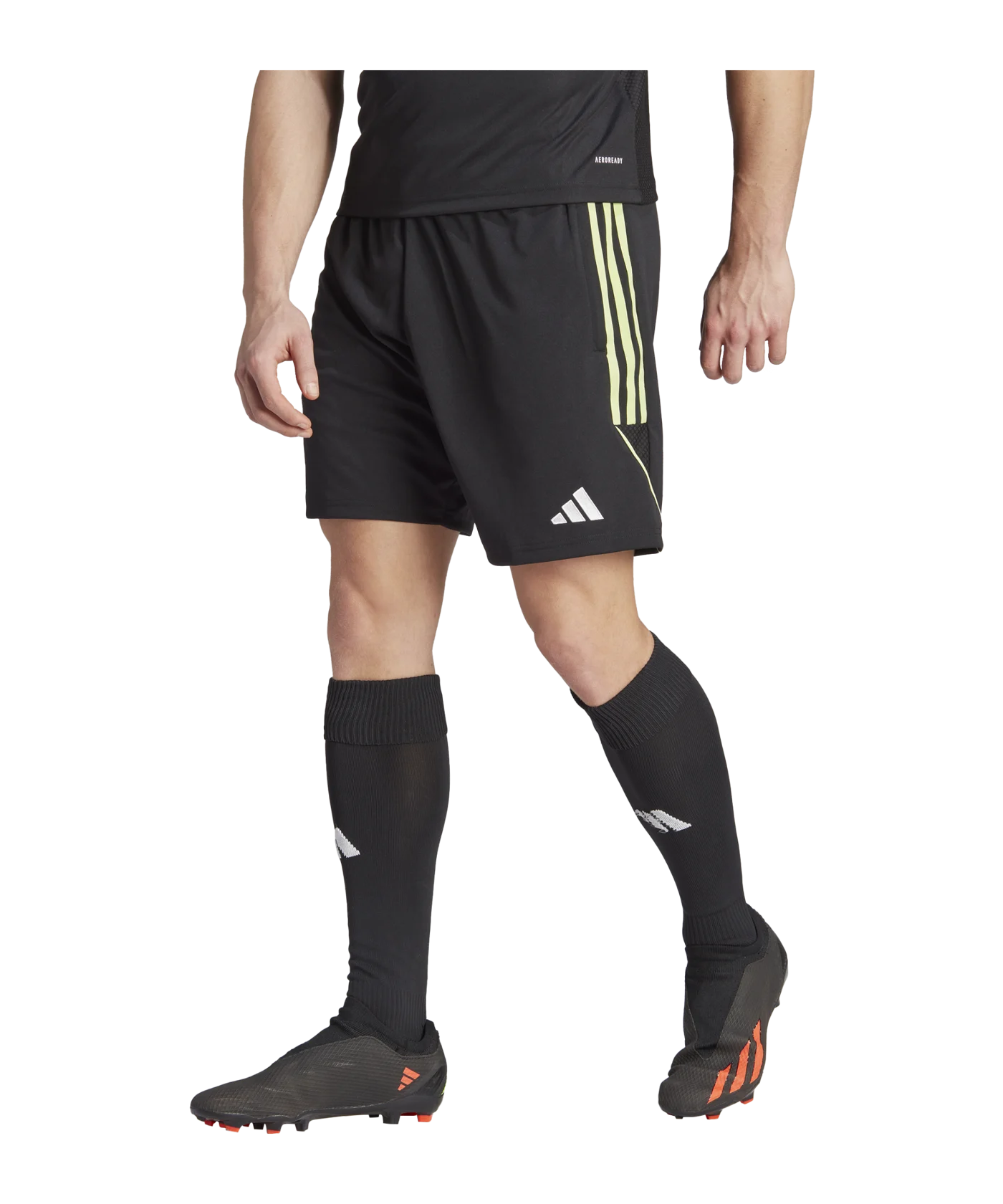 adidas Tiro League Short Schwarz Grün