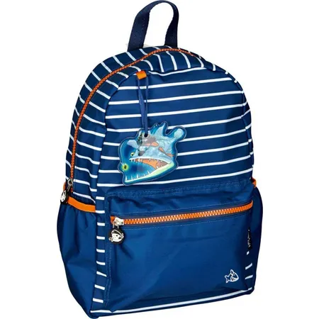 Die Spiegelburg Rucksack Capt'n Sharky Tiefsee (mit LED Mini-Licht Fisch)