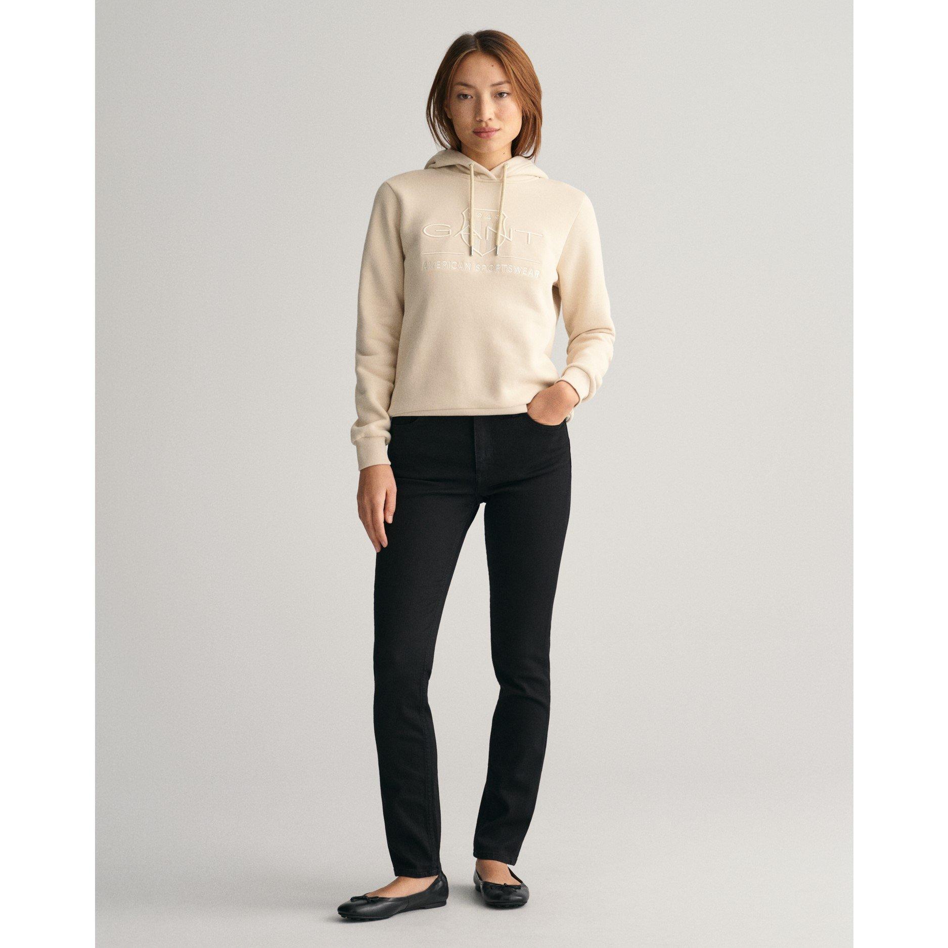 Gant Tonal Logo Archive Shield Hoodie