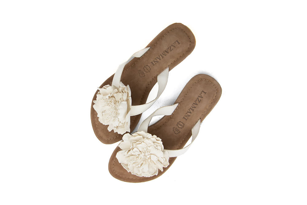 Lazamani Slipper Flower Offwhite