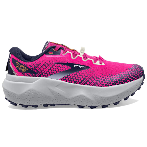 Chaussure trail BROOKS CALDERA 6 PINK GLO/PEACOAT/MARSHMALLOW