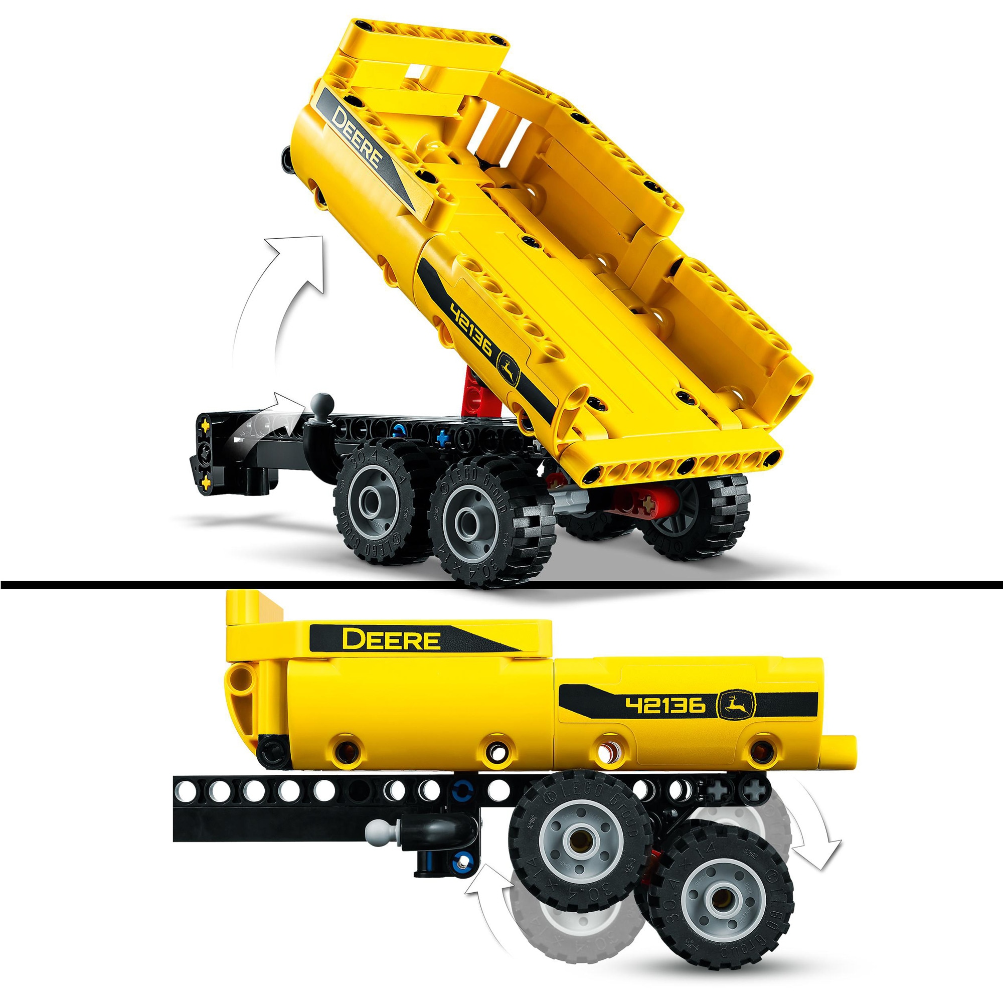 LEGO Konstruktionsspielzeug Technic John Deere 9620R 4WD Traktor
