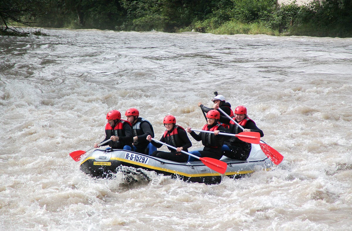 Rafting Tour Schneizlreuth