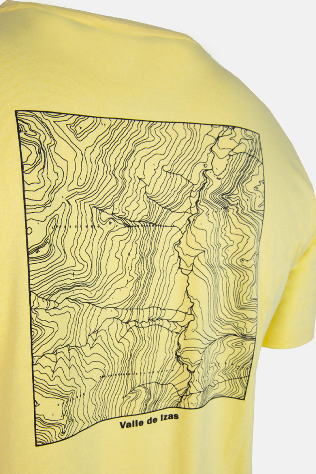 Camiseta de manga curta Baro M - Amarela