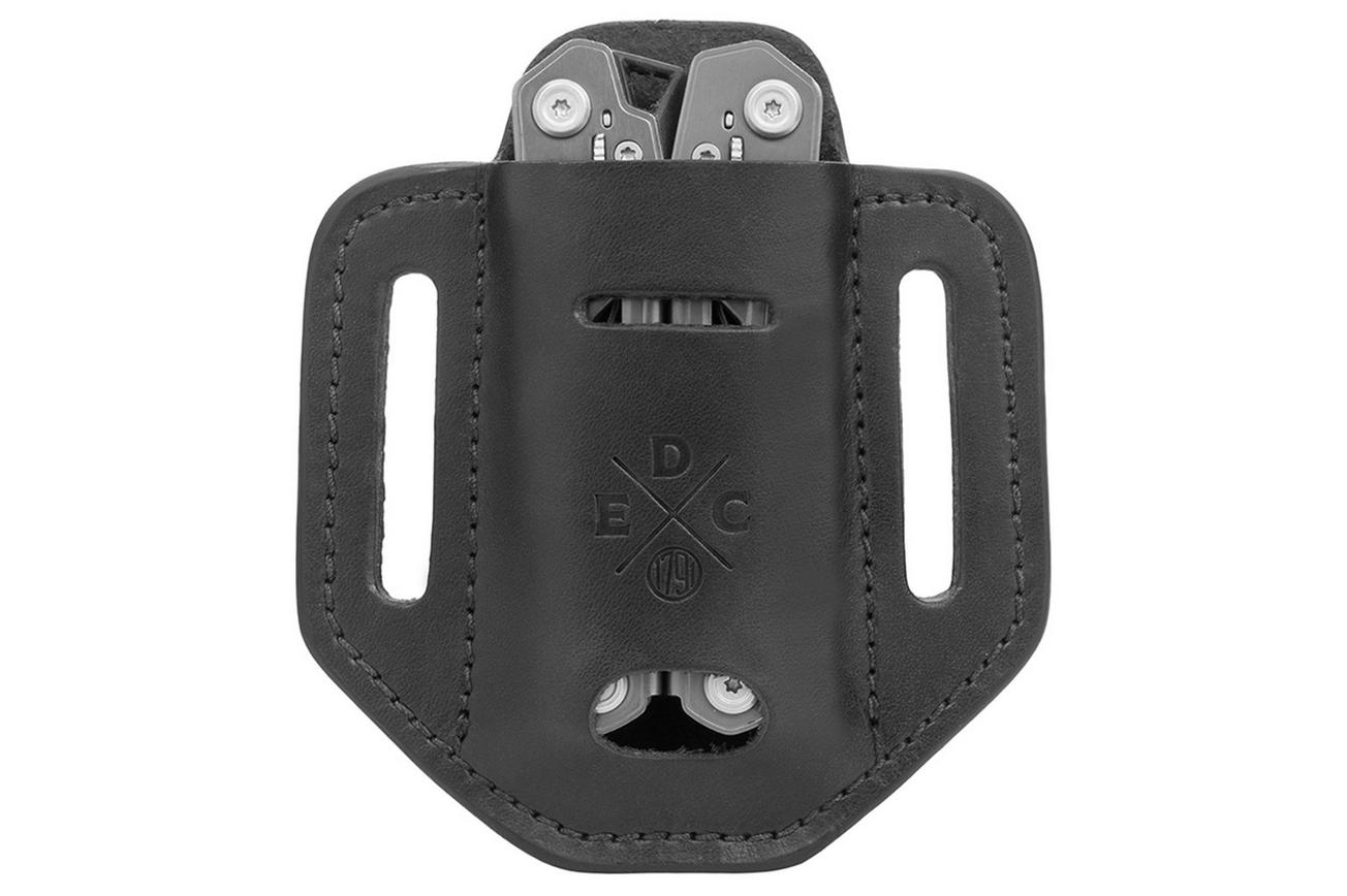 1791 EDC Heavy Duty Easy-Slide Solo Ambi EDC-HD-ES-SL-BLK-A Black, lederen riemholster
