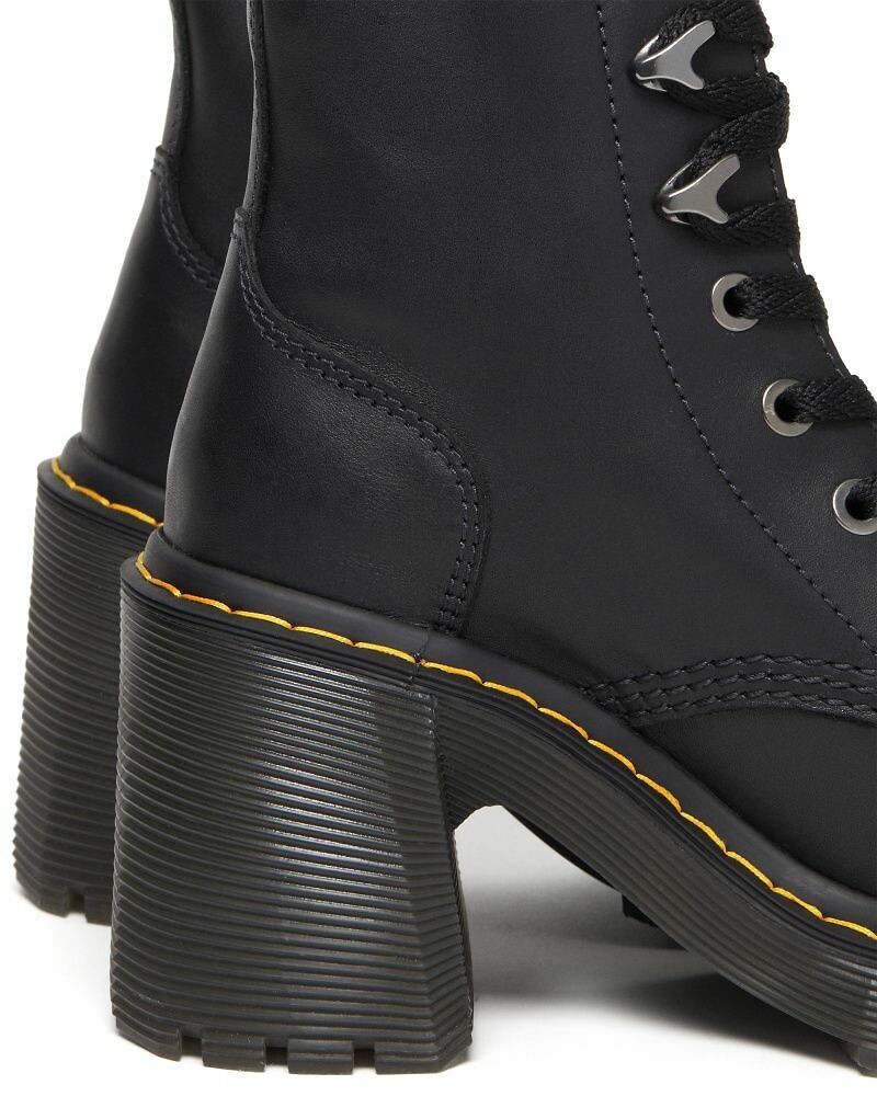 DR. MARTENS<br>botas de couro Sendal com cadarços e salto Jesy
