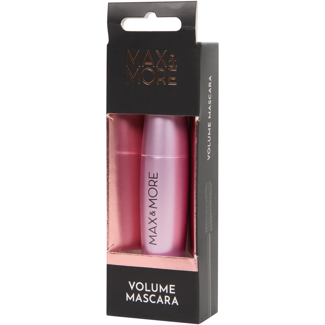 Max & More volumizing mascara 11 ml | 201 black