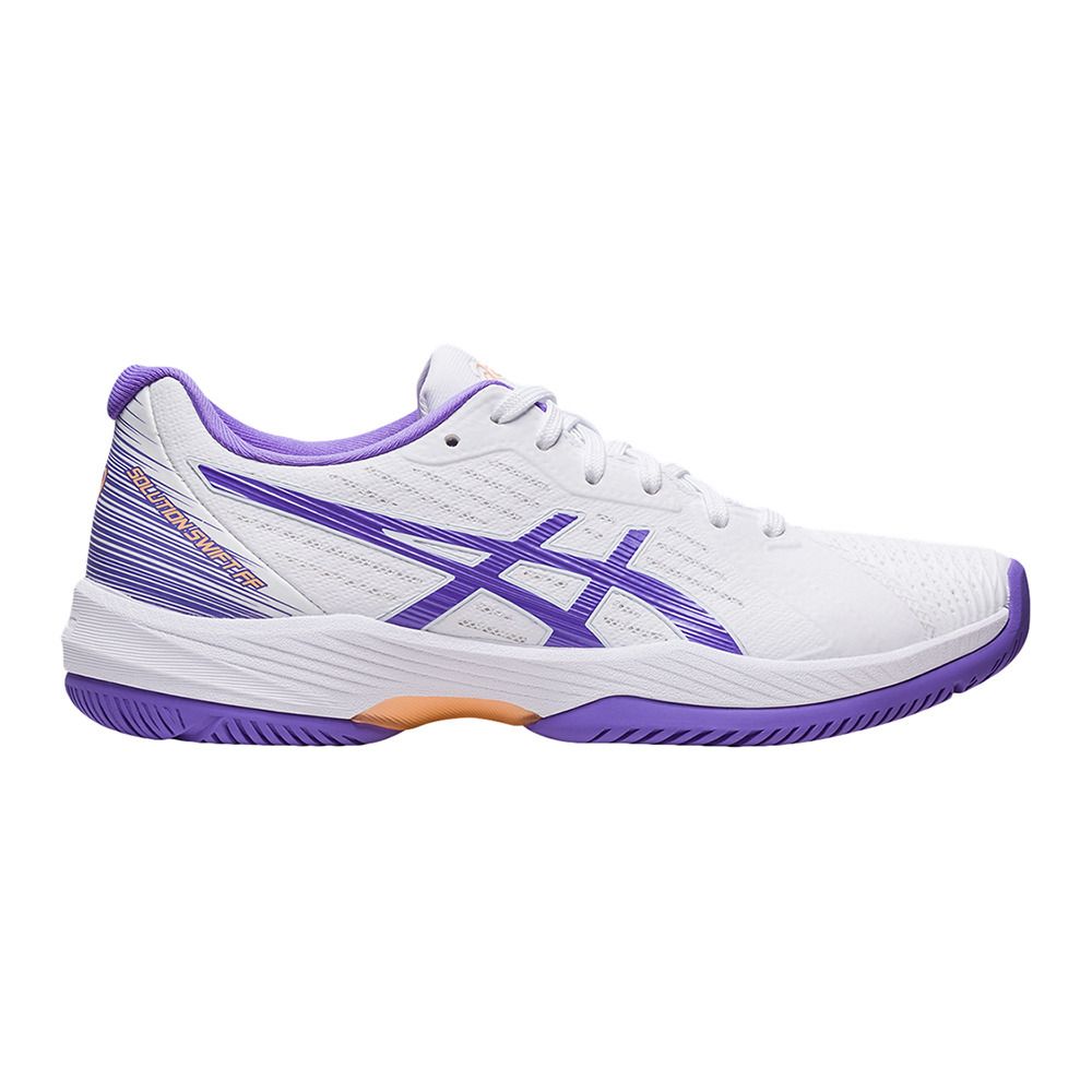 Asics SOLUTION SWIFT FF - Chaussures tennis Femme white/amethyst