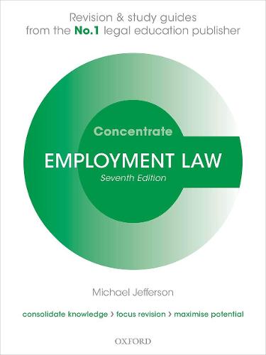 Employment Law Concentrate: Law Revision and Study Guide - Concentrate (Paperback)