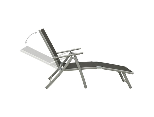 LES TENDANCES - Salon extérieur Salon de jardin-noir-9 places-54x73x107-325065