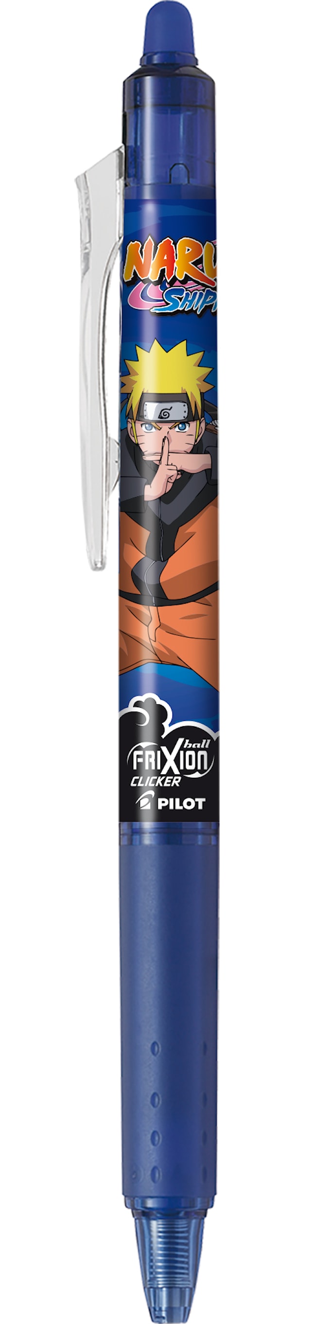 Bläckpenna Frixion Clicker 0,7 Naruto 3-p Pilot