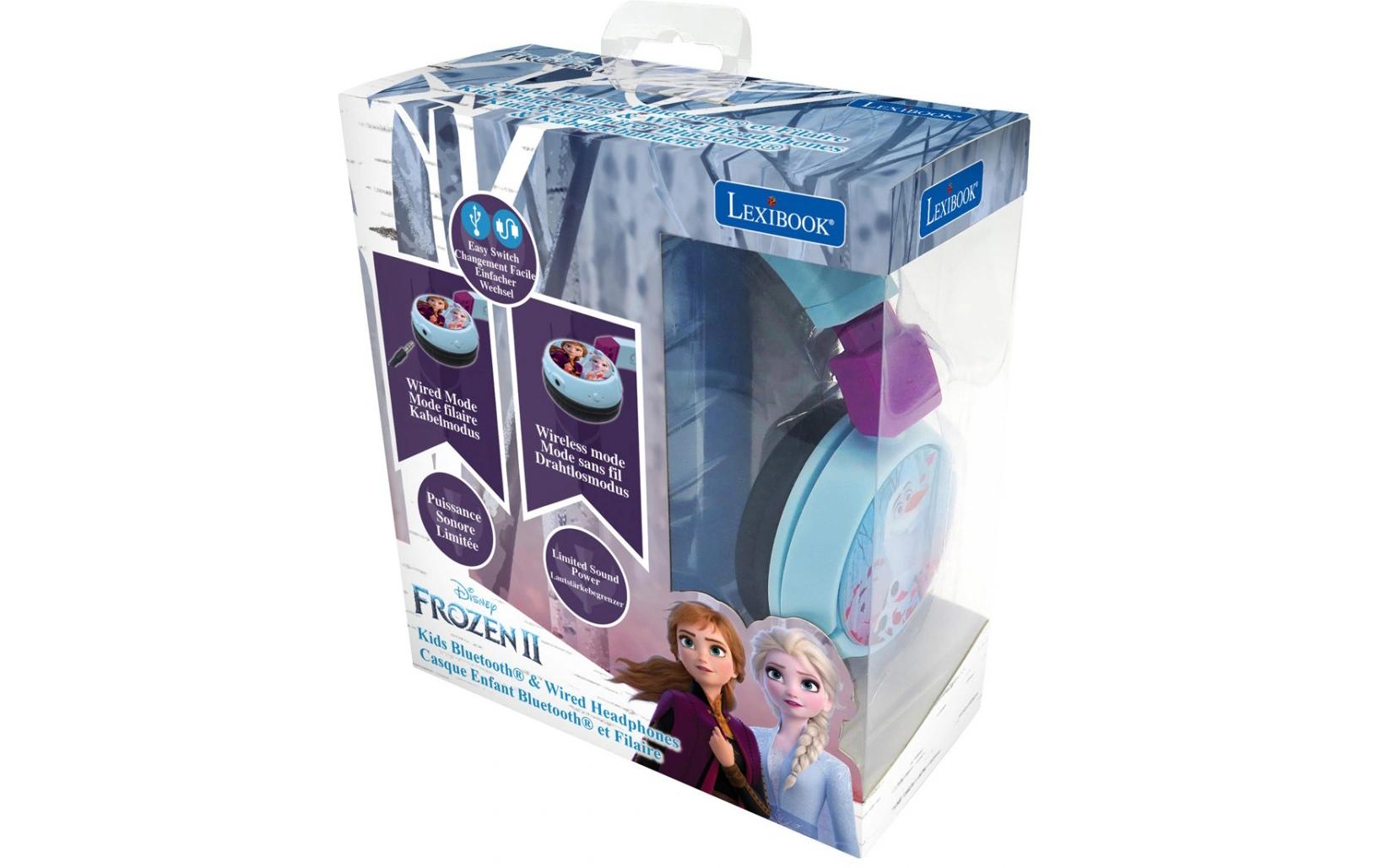Kinderkopfhörer Disney Frozen 2-in-1-BluetoothKabelloser Kopfhörer für Kinder