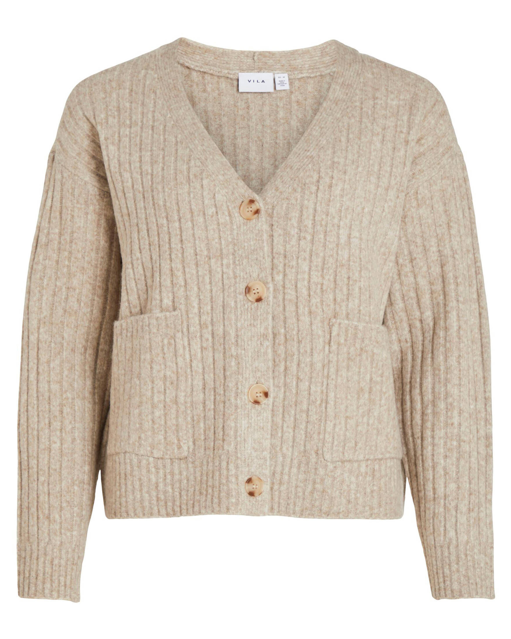 Vila| Damen Strickjacke VIIRINA V-NECK KNIT CARDIGAN