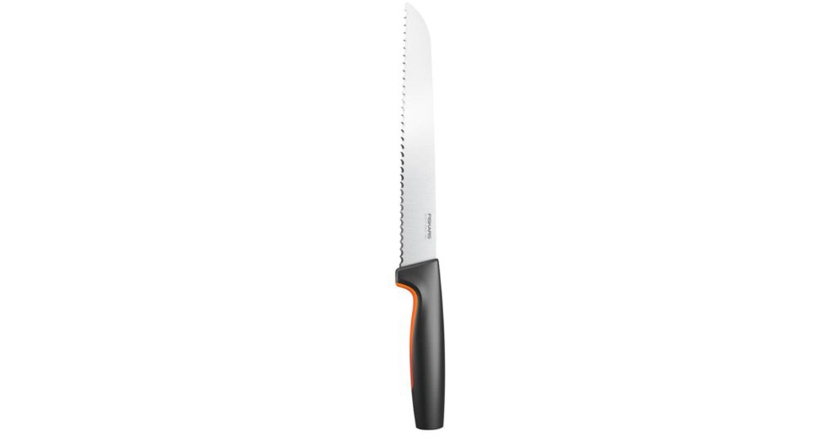FiskarsFunctional Form Set bamboe broodsnijplank en mes  (Houtkleur)
