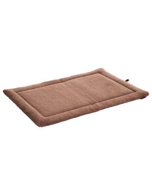 Maxxnobel Benchkussen Nubuck Lederlook\/Teddy Bruin - Hondenbenchkussen