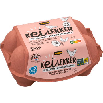 Jumbo Kei Lekker met Aandacht voor Dier & Natuur S/M/L 6 Stuks 258 g