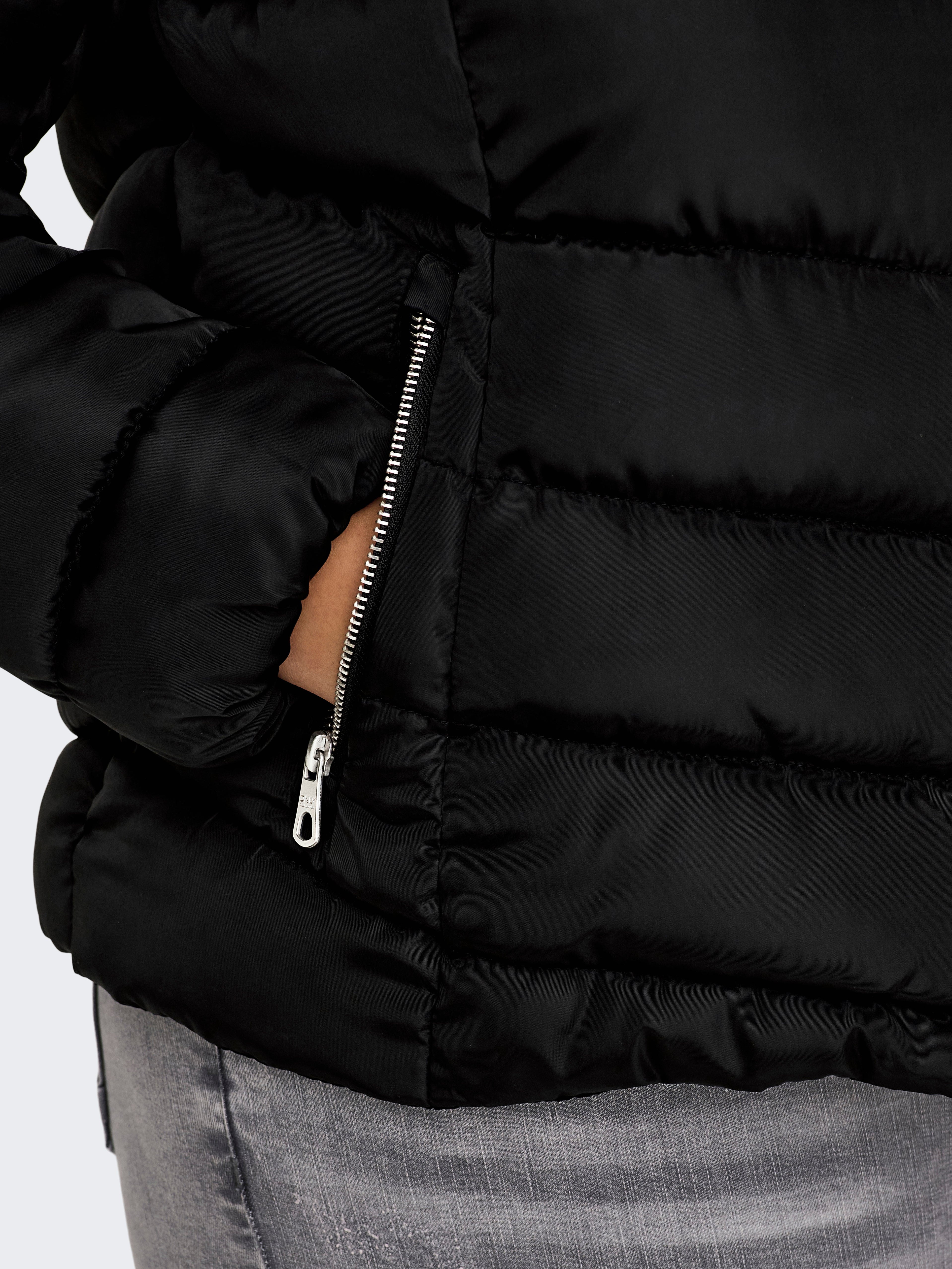CARNEW Steppjacke Black