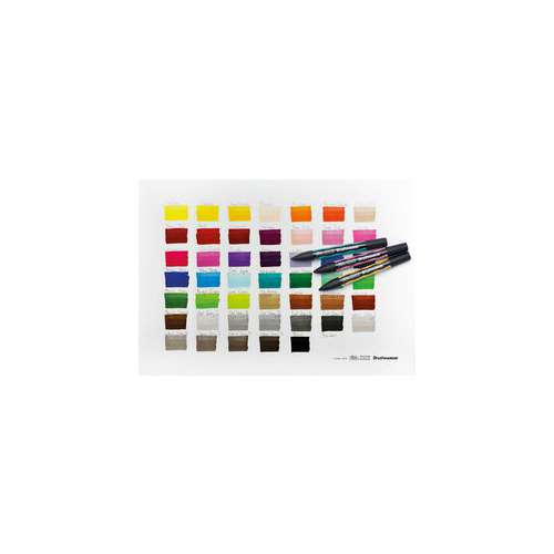WINSOR & NEWTON promarker brush™, 48er-Set, Essential Collection
