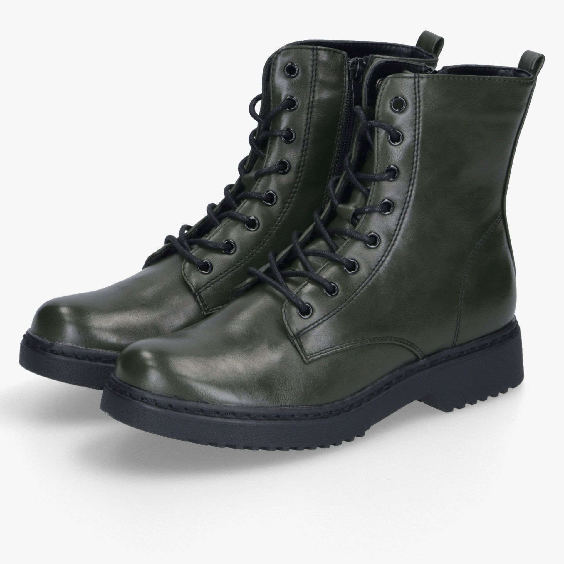 street shoes Damen Schnürstiefeletten grün