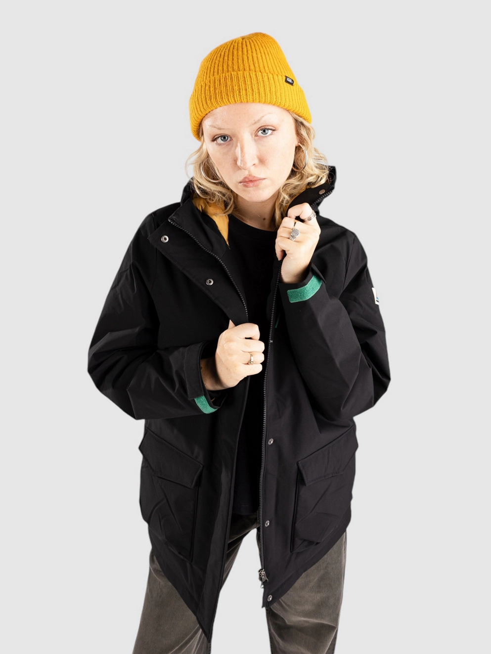 Passenger Alaska Recycled Insulated Parka black