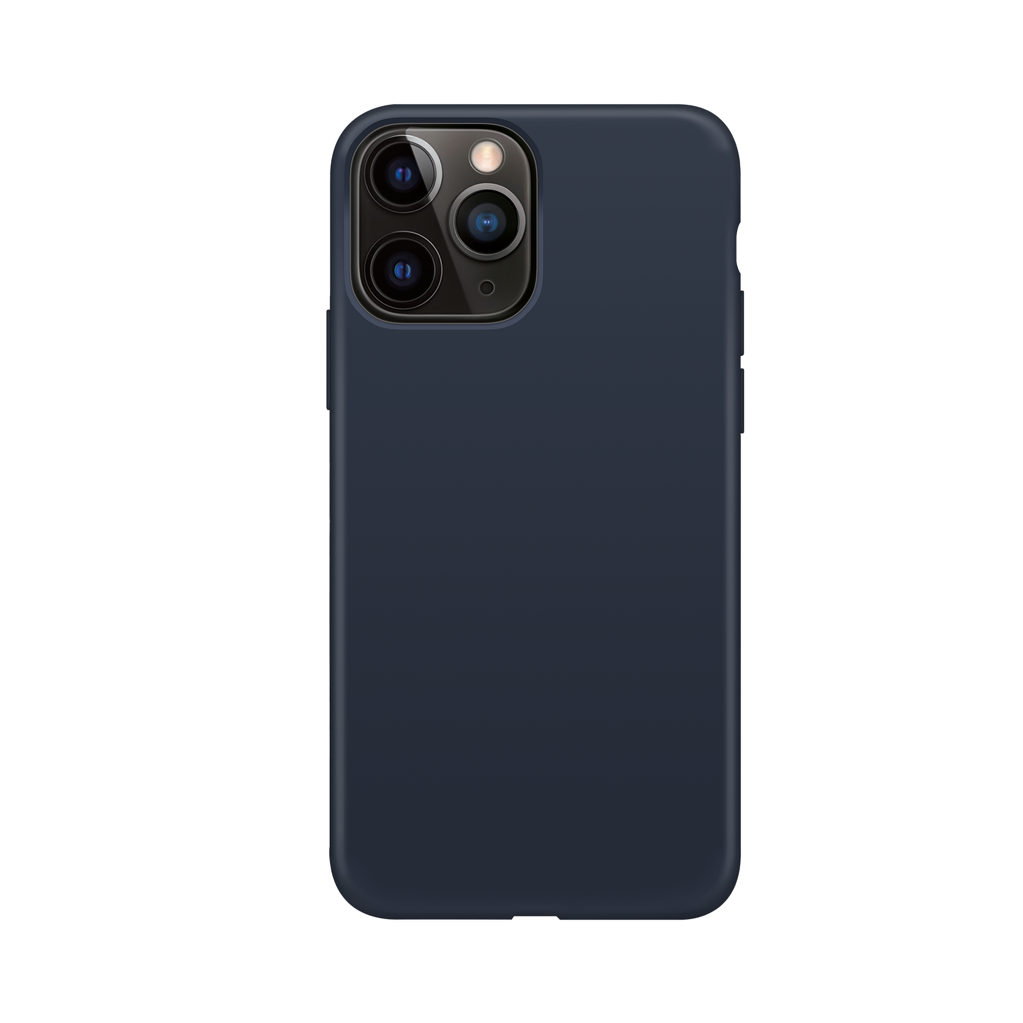 iPhone 13 Pro Antibakterielle Silikon Case Hülle (47386) - Dunkelblau