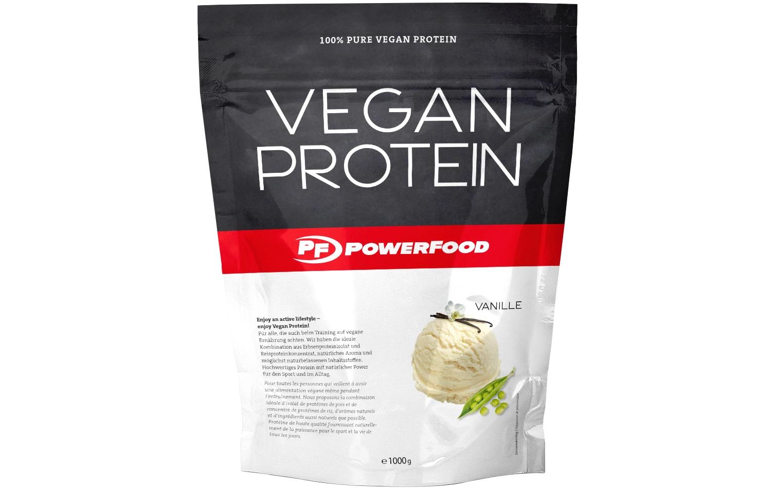 Pulver Vegan Vanille 1000 gVeganes Eiweisspulver