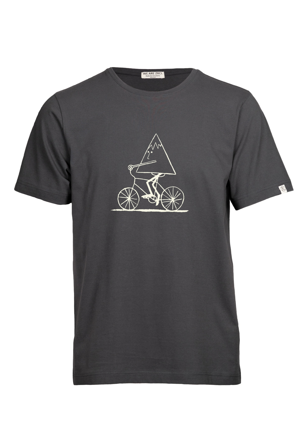 WE ARE ZRCL Herren-T-Shirt Mountain Bike Raven