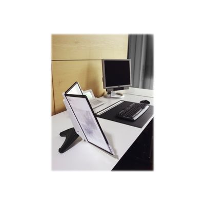 Durable Sherpa - Pupitre de table (lutrin) avec 5 pochettes A4