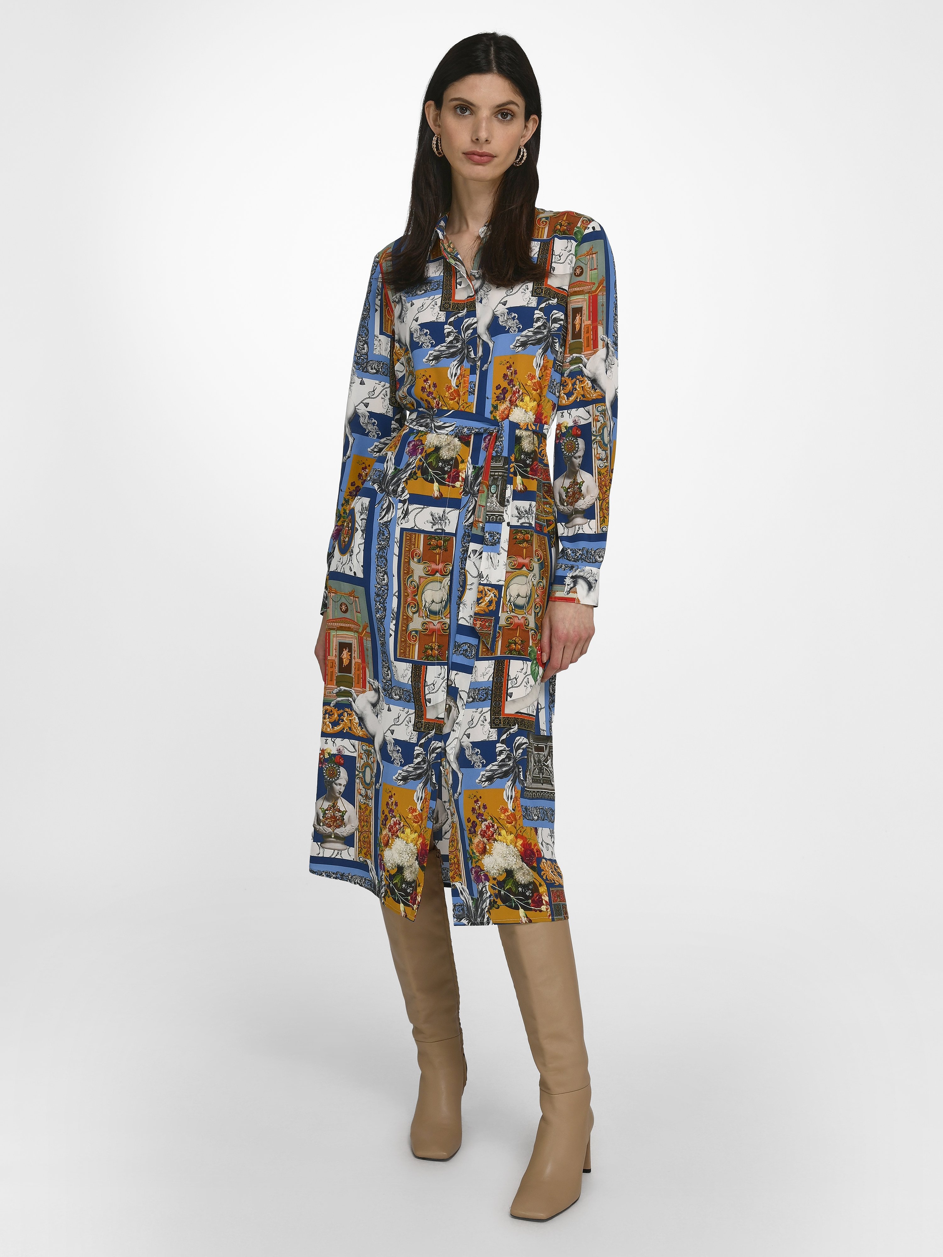 Kleid aus 100% Seide