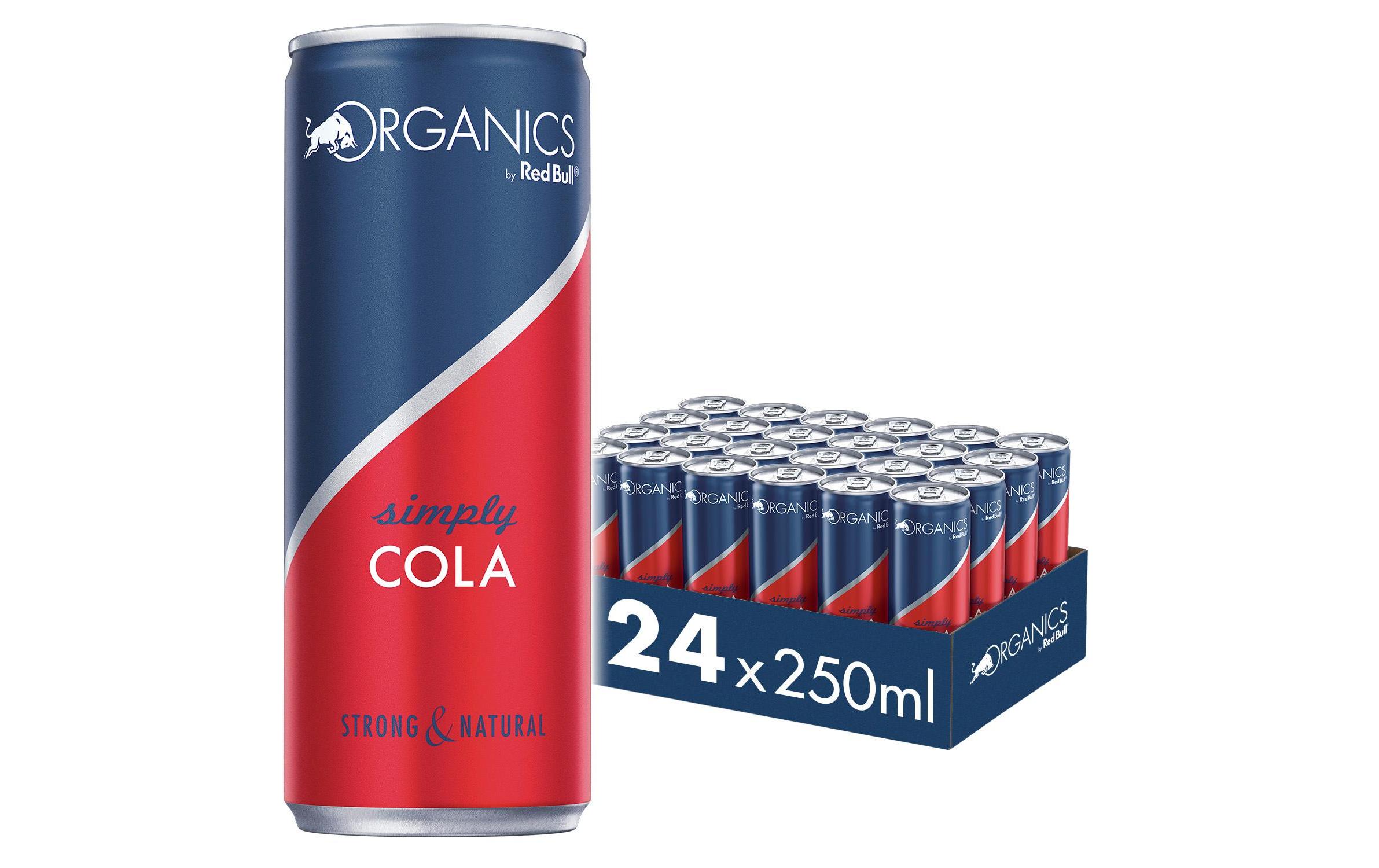 The Organics Simply Cola 24 Stück x 0.25 lKoffeinhaltiges Erfrischungsgetränk mit prickelnder Kohlensäure