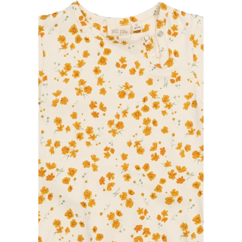 Køb Petit Piao Eggnog Buttercup Aop Ppsun S_S Body