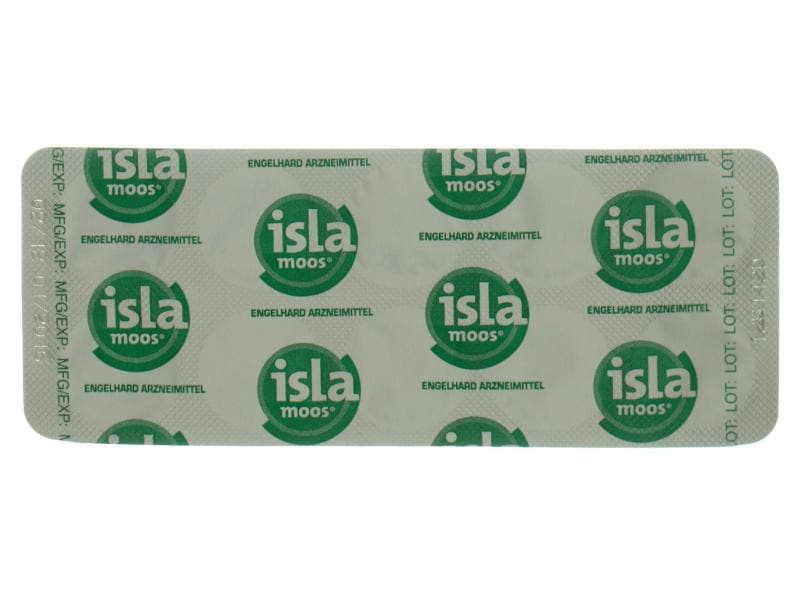 Isla Moos 60 Pastillen Lutschtabletten Isländisch Moos bei Husten und Heiserkeit