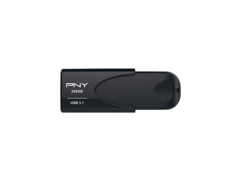PNY USB-Stick Attaché 4 3.1 256 GB USB-Stick mit 256 GB Speicherkapazität und 80 MB/s Lesegeschwindigkeit