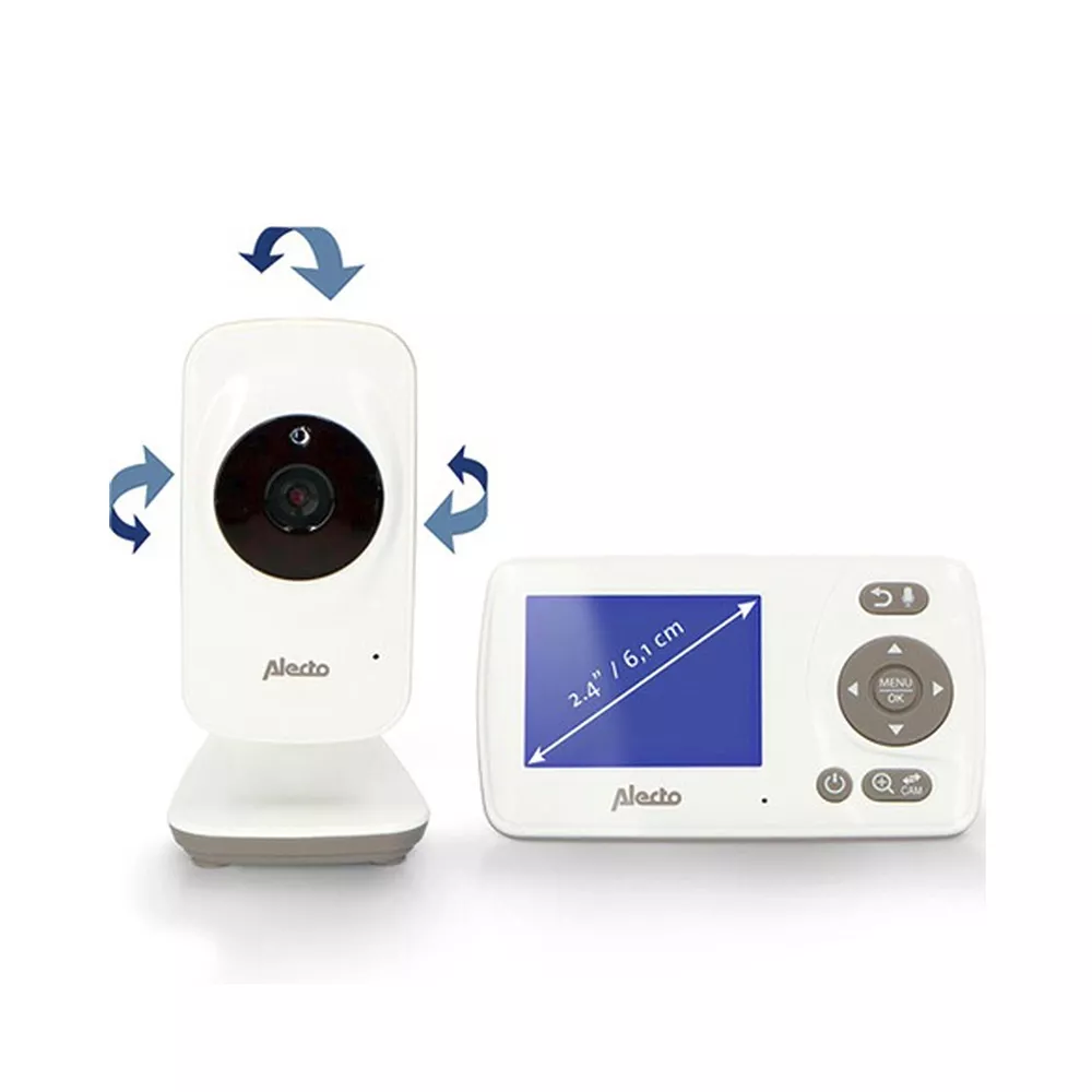 Alecto DVM-71 Babyphone weiss