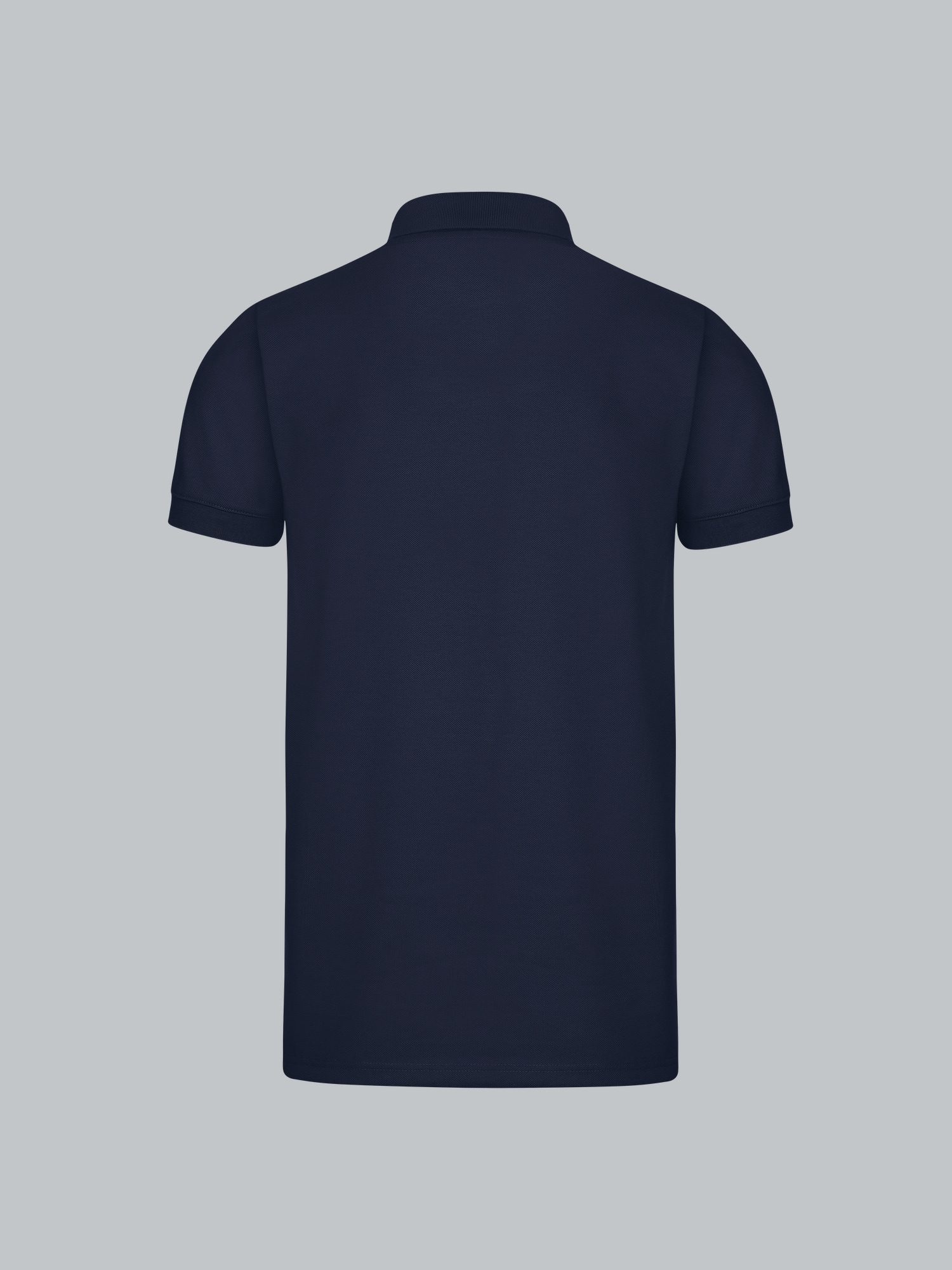 Slim Fit Poloshirt aus DELUXE-Piqué Navy