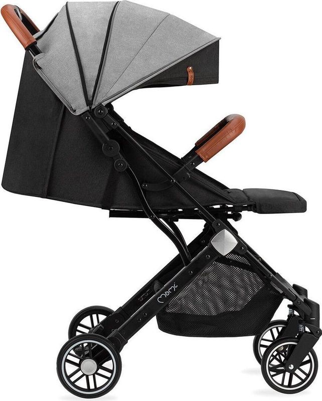 Kinderwagen - Estelle - Opvouwbaar - Zwart - PU-wielen