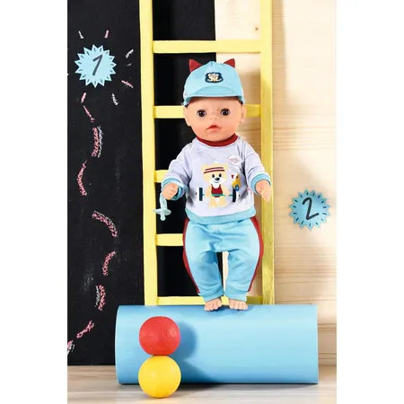 BABY born® Little Sport Outfit blau 36cm