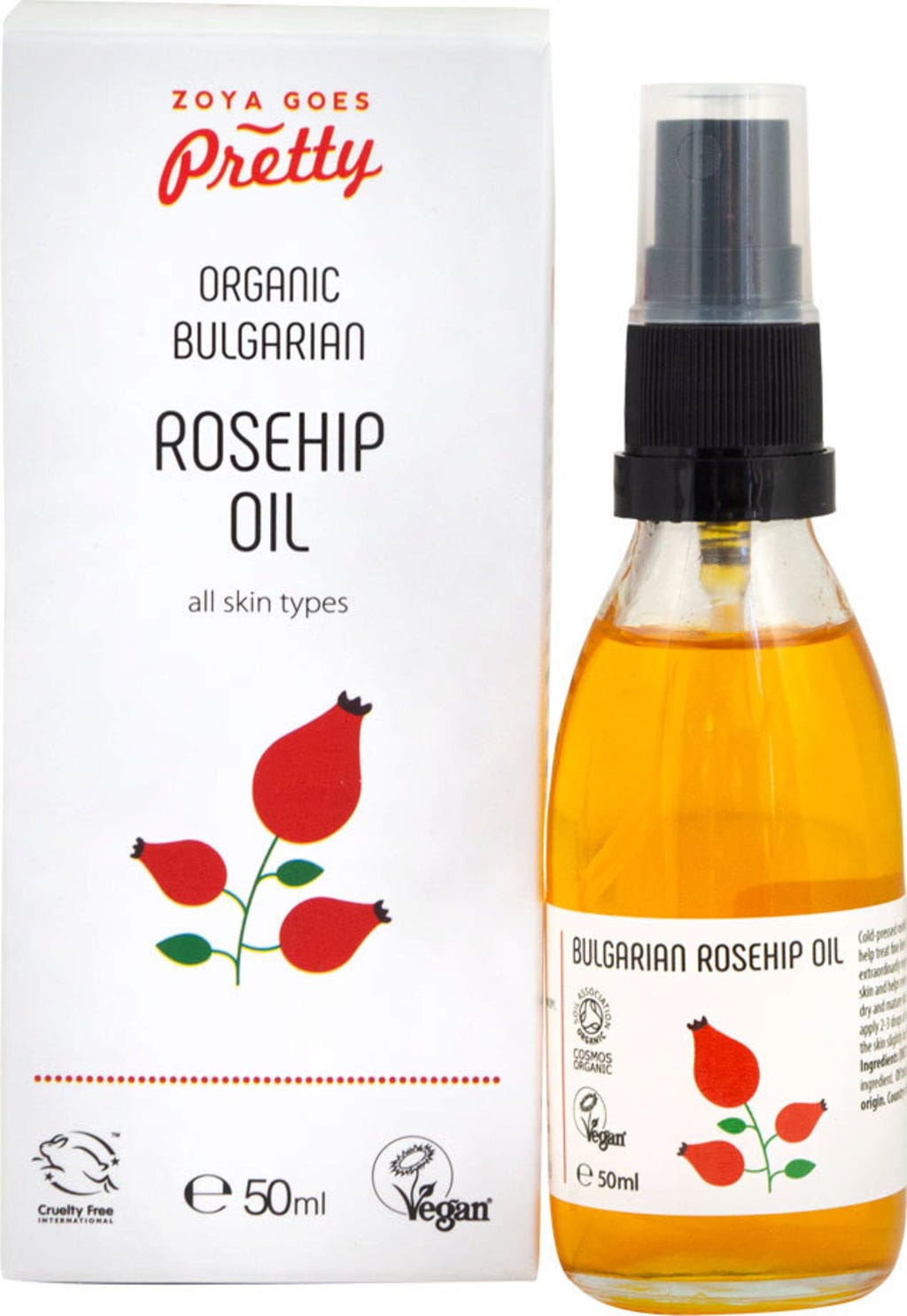 Zoya goes pretty  Bulgarian Rosehip oil, 50 ml