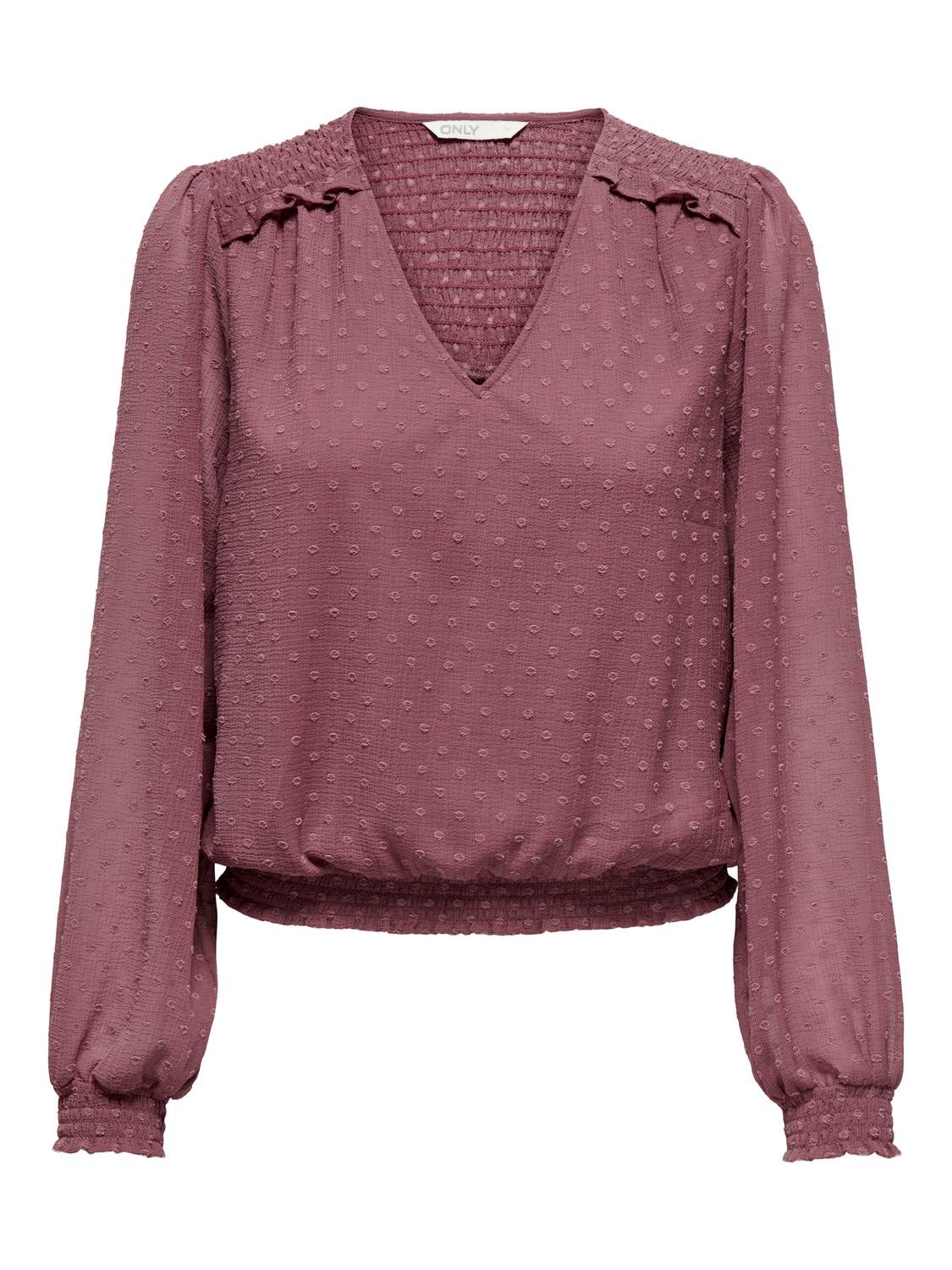 ONLELMIRA Top Rose Brown