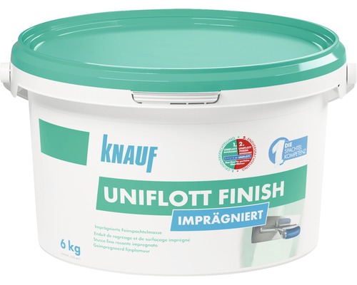 Knauf Uniflott Finish geïmpregneerde vulstof 6 kg