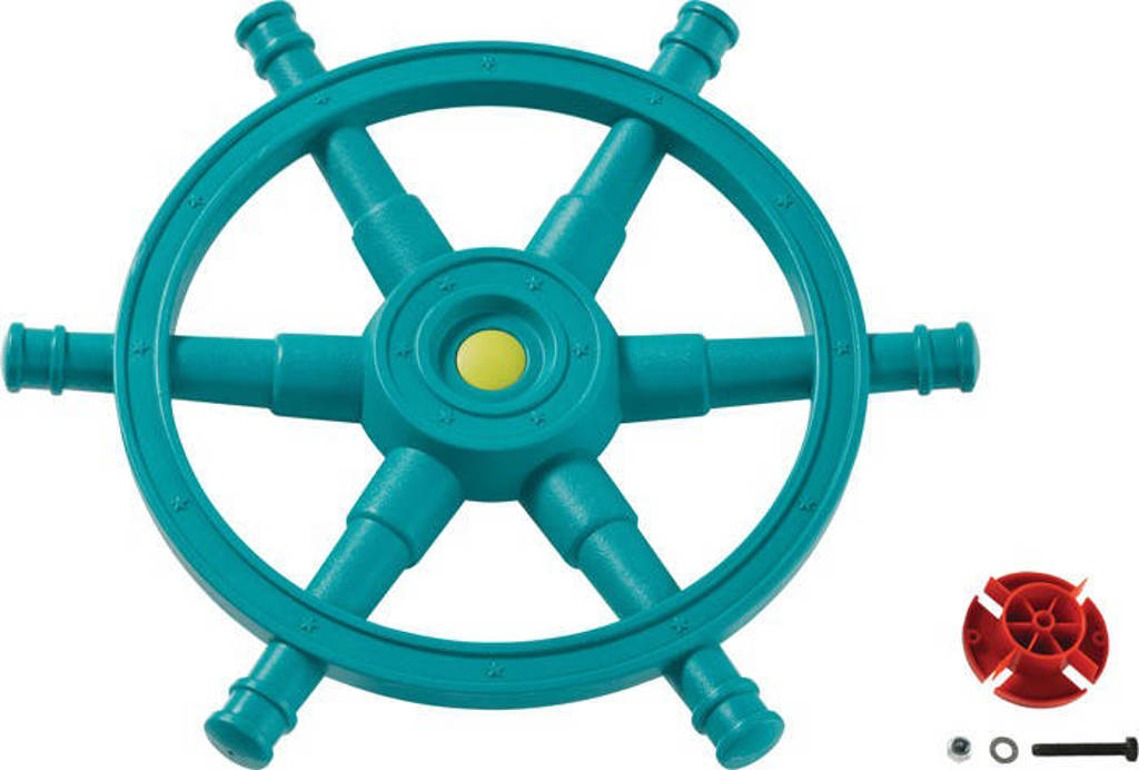 Stuurwiel boot Star (turquoise/lime)