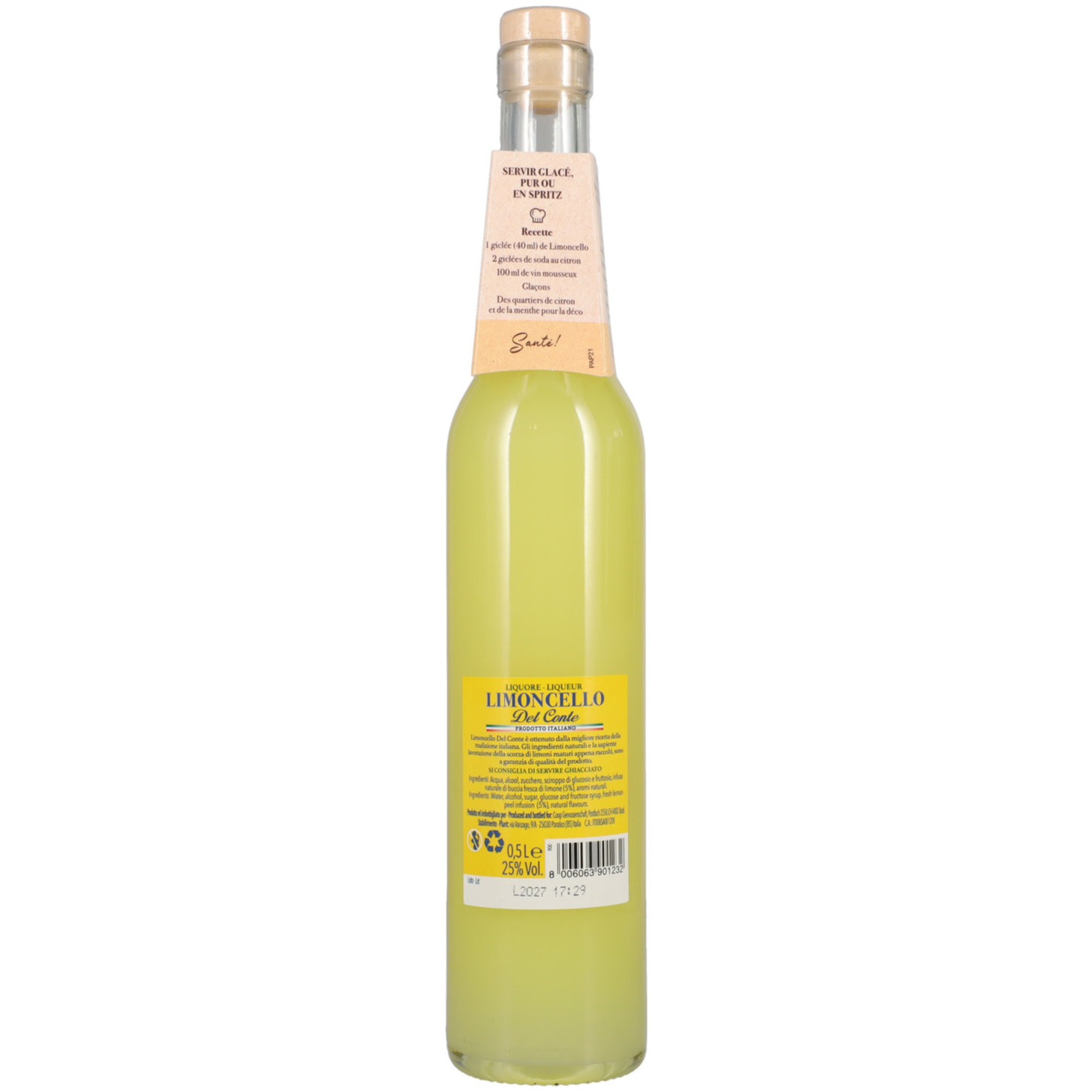 Sapori d'Italia Limoncello Del Conte -50cl