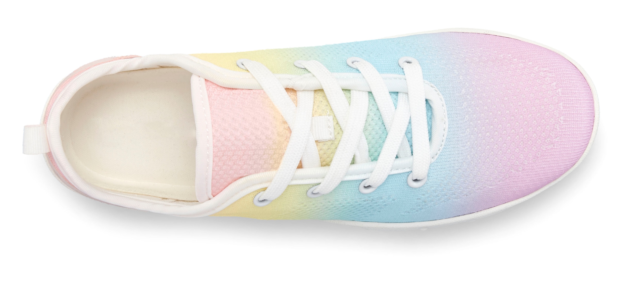 Vivance Sneaker »Schnürhalbschuh,«  mit leichter Sohle und modischem Farbverlauf VEGAN