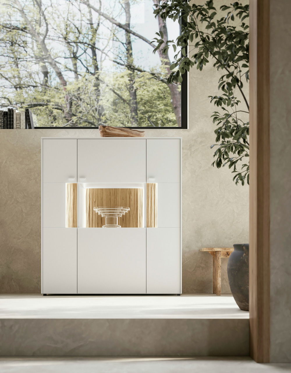 Moderano Highboard LINEE LIVING