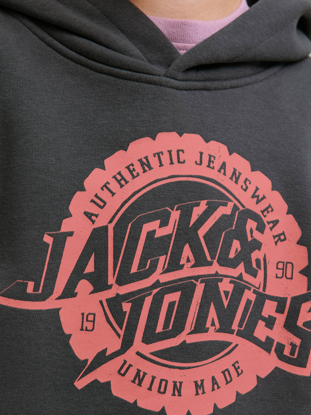 JACK & JONES JUNIOR hoodie zwart