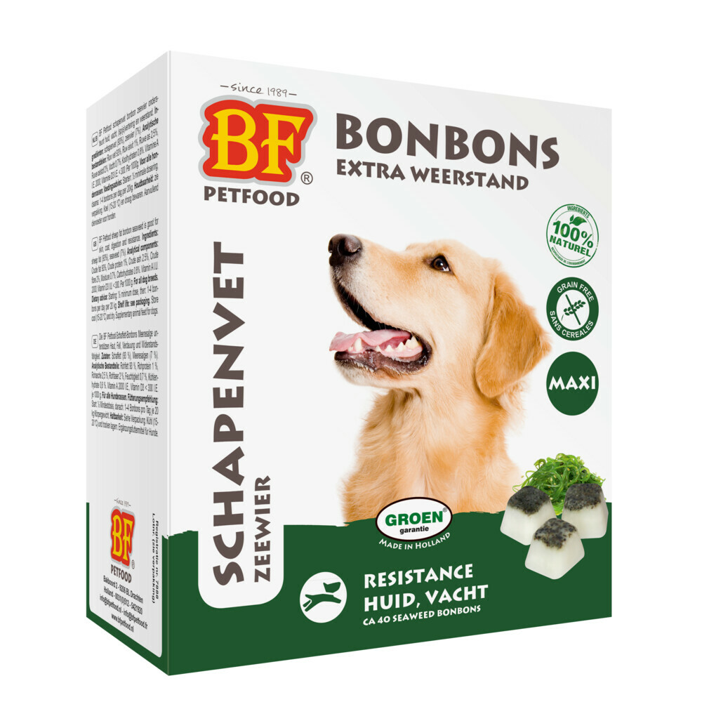 BF Petfood Schapenvet Bonbons Zeewier40 stuks